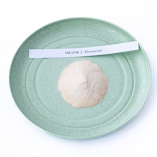 Granulo di L-treonina additivo per mangimi al 98,5%.